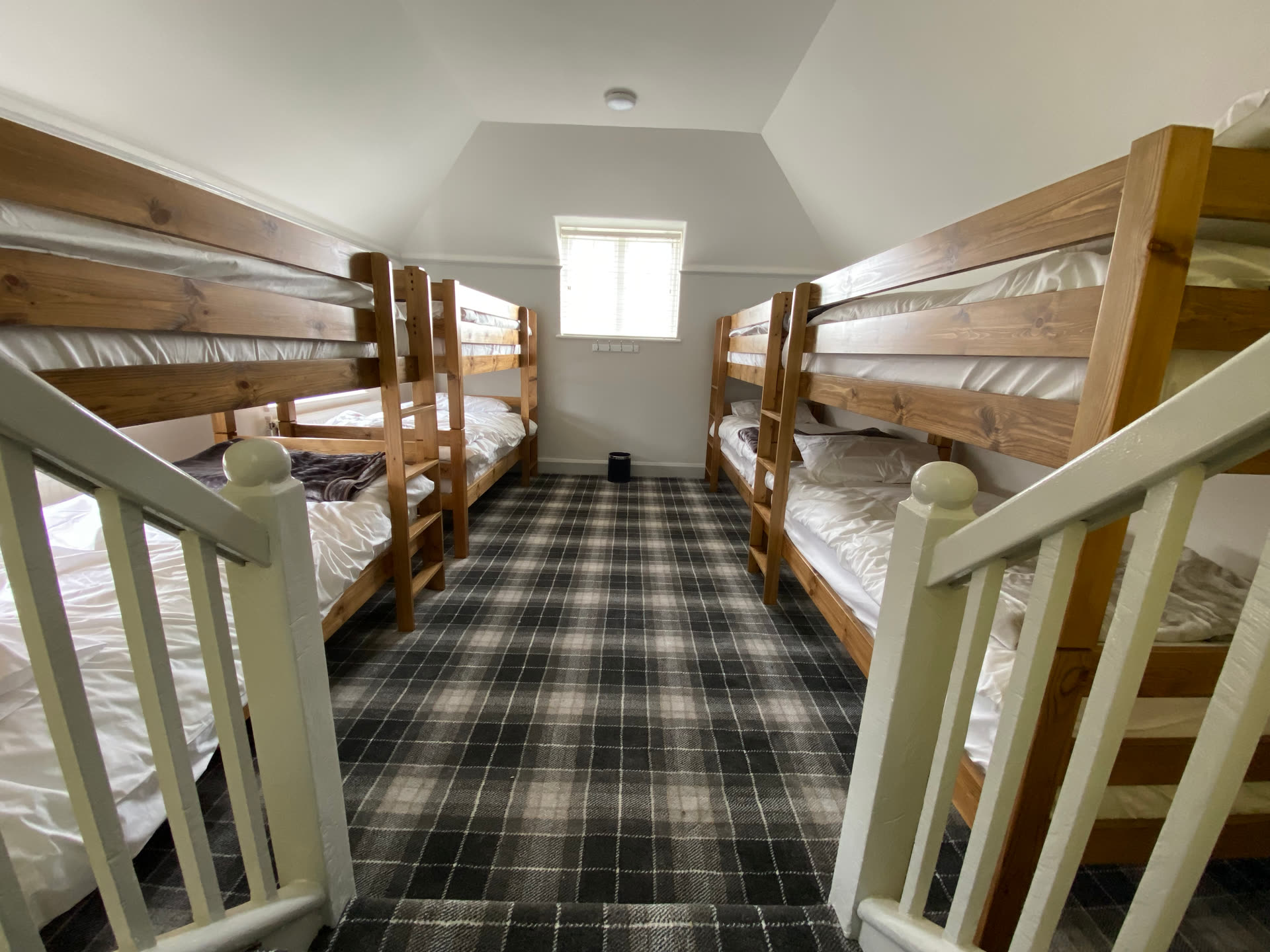 Bunk rooms sleeping 130+ students at Hilston Park