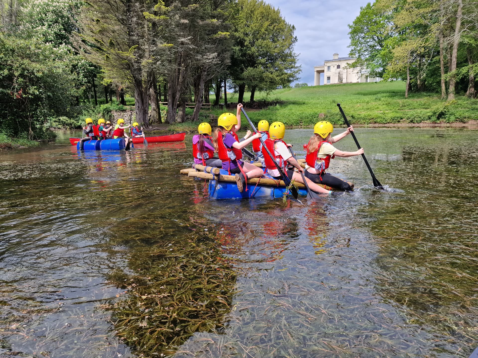 Students at Hilston Park