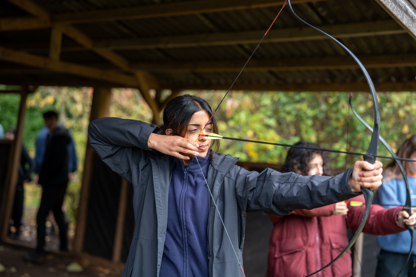 Outdoor group activities at Hilston Park
